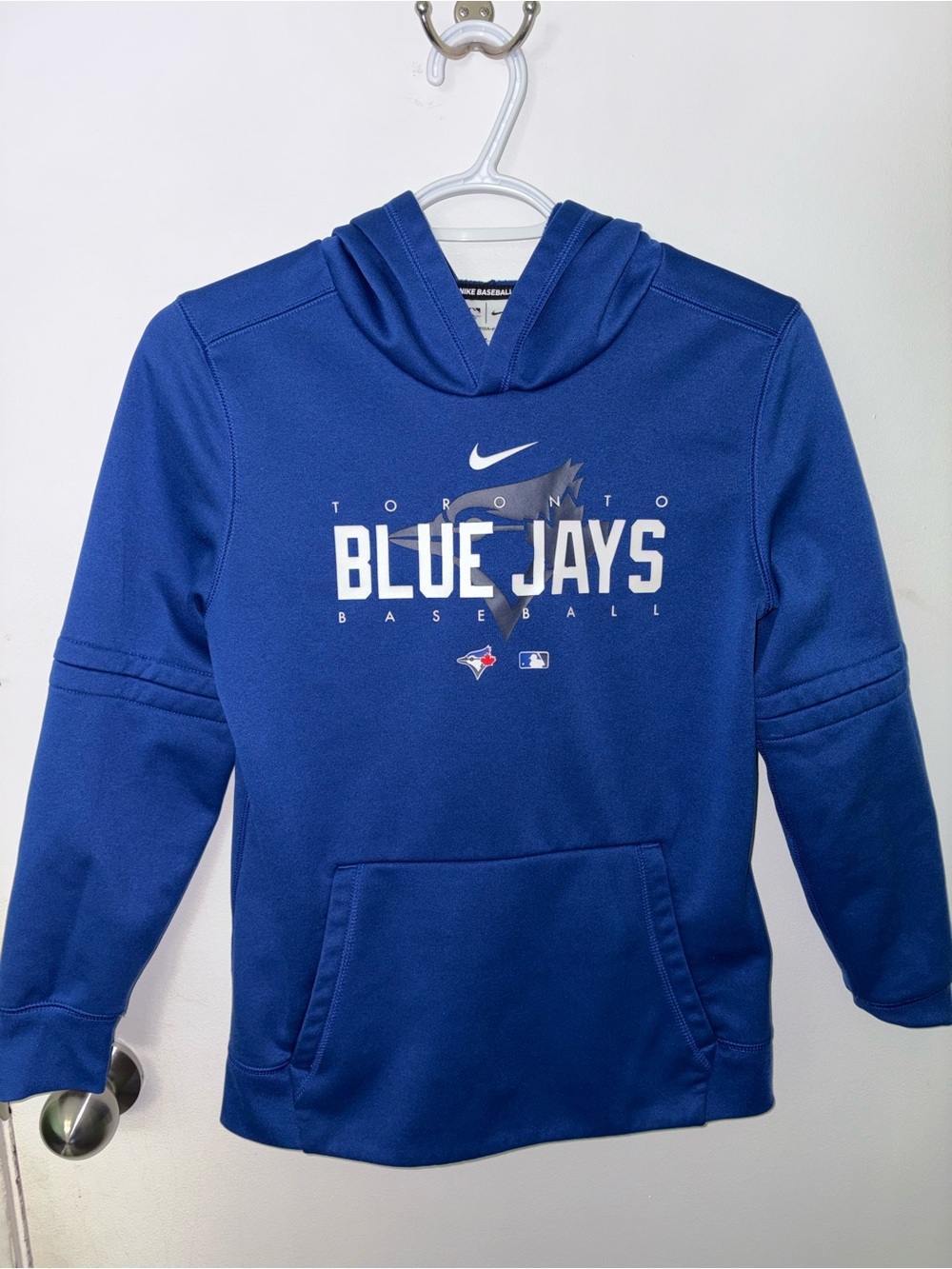 Nike Royal Blue Toronto Blue Jays Pullover Hoodie for Kids